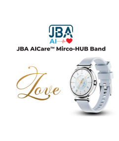 Vòng đeo tay theo dõi sức khỏe JBA AICARE MIRCO - HUB BAND LOVE Vòng đeo tay theo dõi sức khỏe JBA AICARE MIRCO - HUB BAND LOVE